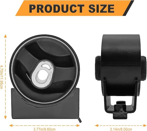 Front Engine Motor Mount, Compatible with VW Routan 2011-2014, Cargo Van 2012-2015, Chrysler Town 2011-2016, Country 2011-2016, Grand Caravan 2011-2019, Replace OE #5273883AD, A5665, EM-4050 in Saudi Arabia