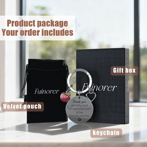 Teacher Appreciation Gifts For Women Teacher Gifts Teachers Keychain Christmas Valentine's Day Gifts For Teachers in Saudi Arabia