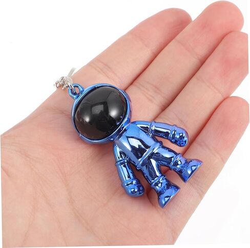 Metal Astronaut Keychain Pendant Adorable Key Ring Decoration for Adults for Backpack Bag Charm Durable Material Creative Present for Space Lovers in Saudi Arabia