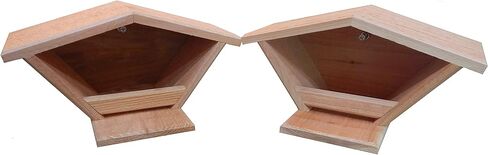 Generic 2 Cedar Dove Nesting Boxes in Saudi Arabia