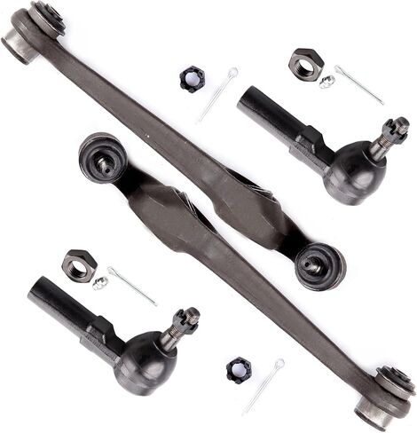 SCITOO 4pcs Front Suspension Kit Lower Control Arm Outer Tie Rod End fit 1991-1992 For Saturn SC 1993-2002 SC1 SC2 1991-2002 SL SL1 SL2 in Saudi Arabia