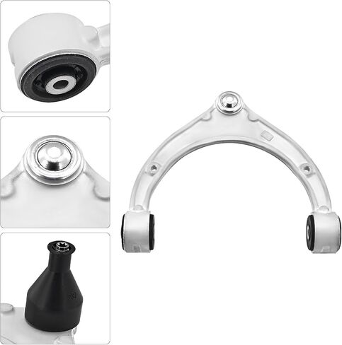 4PCS Front Upper & Lower Control Arm Kit Compatible with Porsche Panamera 2014 2015 2016 3.0L 3.6L 4.8L Replace# 97034105323 97034105324 in Kuwait