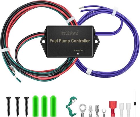 Briidea Electric Fuel Pump Controller, Tach Signal Monitoring, Turns the Pump Off When the Engine Stops in Saudi Arabia