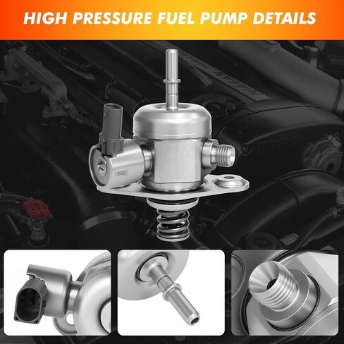 High Pressure Fuel Pump Compatible for Mini Cooper 2012-2015, Cooper Countryman 2012-2016, Cooper Paceman 2013-2016 L4 1.6L, Replace HM10080 13517630644 in Saudi Arabia