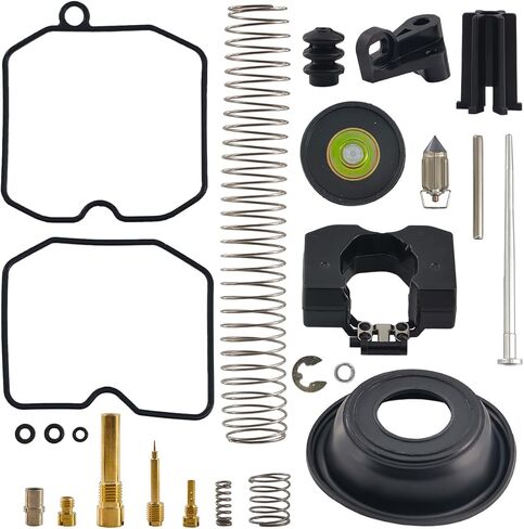 طقم إصلاح إعادة بناء المكربن ​​27421-99C متوافق مع Harley Davidson Dyna Sportster 40mm XL883 XLH1200، Keihin HD CV40، 883 Roadster XL، Super Glide FXR، Softail Deluxe FLSTN in Kuwait