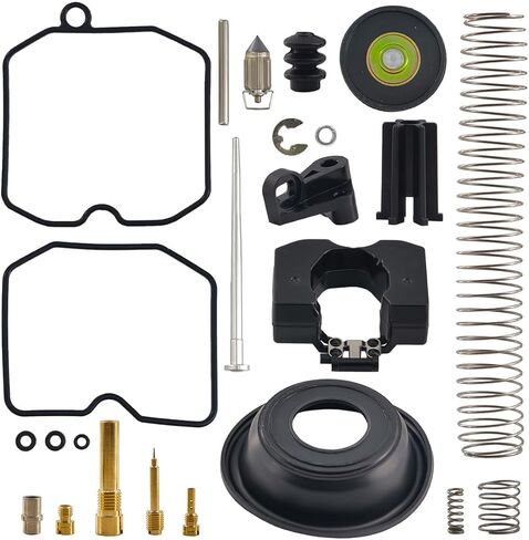طقم إصلاح إعادة بناء المكربن ​​27421-99C متوافق مع Harley Davidson Dyna Sportster 40mm XL883 XLH1200، Keihin HD CV40، 883 Roadster XL، Super Glide FXR، Softail Deluxe FLSTN in Kuwait