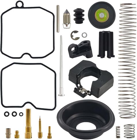 طقم إصلاح إعادة بناء المكربن ​​27421-99C متوافق مع Harley Davidson Dyna Sportster 40mm XL883 XLH1200، Keihin HD CV40، 883 Roadster XL، Super Glide FXR، Softail Deluxe FLSTN in Kuwait