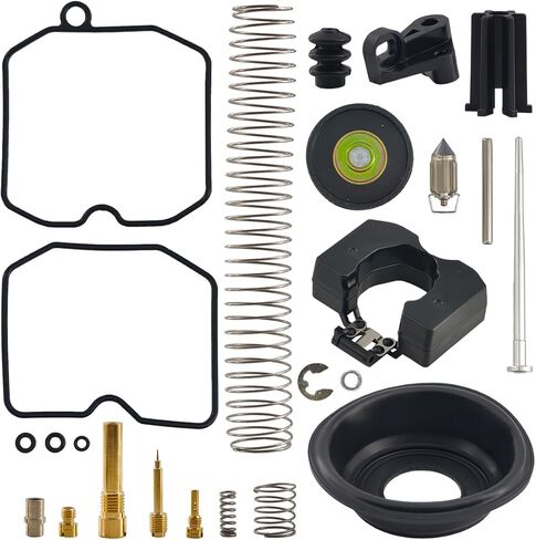 طقم إصلاح إعادة بناء المكربن ​​27421-99C متوافق مع Harley Davidson Dyna Sportster 40mm XL883 XLH1200، Keihin HD CV40، 883 Roadster XL، Super Glide FXR، Softail Deluxe FLSTN in Kuwait