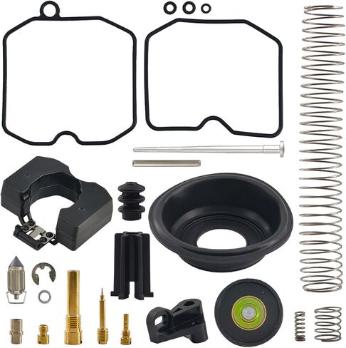 طقم إصلاح إعادة بناء المكربن ​​27421-99C متوافق مع Harley Davidson Dyna Sportster 40mm XL883 XLH1200، Keihin HD CV40، 883 Roadster XL، Super Glide FXR، Softail Deluxe FLSTN in Kuwait