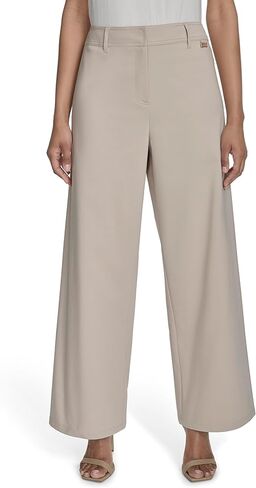Halston Women's Straight Leg Compression Cotton Office Workwear Pant in Saudi Arabia
