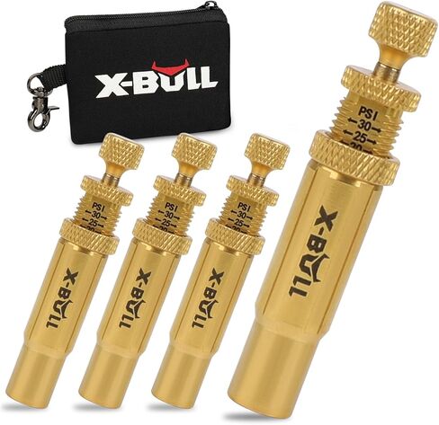 X-BULL New Automatic Tire Deflator,Adjustable Offroad Accessries,4pcs Auto-Stop Tire Air Down Tool Kit for 4 * 4 Vehicles in Kuwait