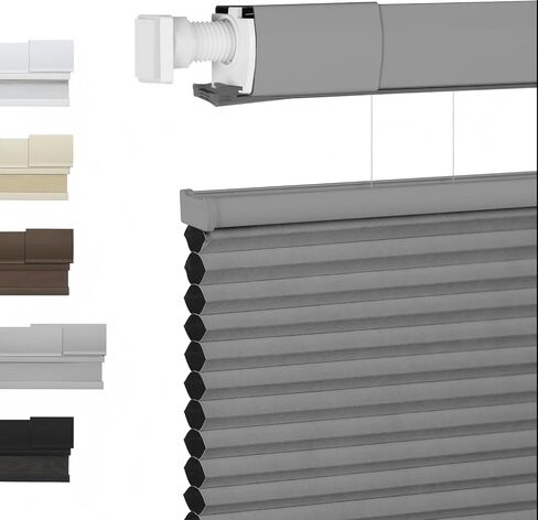 شدادات مزدوجة مخصصة بدون حفر من أعلى إلى أسفل من أسفل إلى أعلى ظلال خلوية للنوافذ الداخلية، تعتيم بدون حفر ظلال خلوية للنوافذ الداخلية، ستائر معزولة على شكل قرص العسل، ستائر على شكل قرص العسل منخفضة الضوضاء in Kuwait