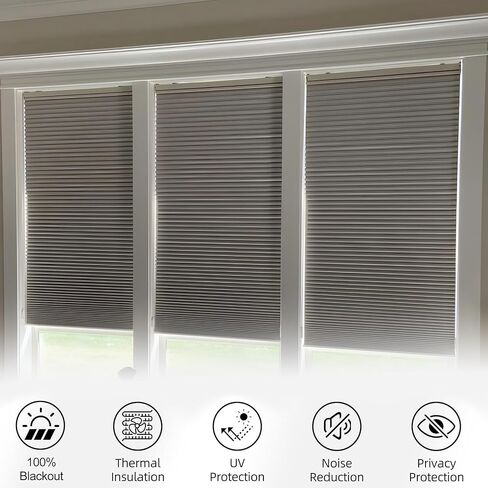 شدادات مزدوجة مخصصة بدون حفر من أعلى إلى أسفل من أسفل إلى أعلى ظلال خلوية للنوافذ الداخلية، تعتيم بدون حفر ظلال خلوية للنوافذ الداخلية، ستائر معزولة على شكل قرص العسل، ستائر على شكل قرص العسل منخفضة الضوضاء in Kuwait