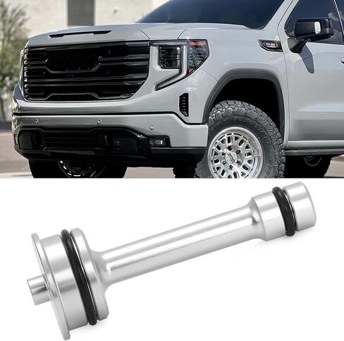 6L80/6L90/8L90 Transmission Bypass Plug - Aluminum Thermostat Kit with Buna O-Rings Fit for GM Trucks 2014-2023(Sliver) in Kuwait