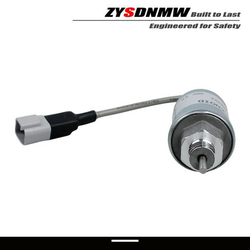 U85206452 12V الوقود اغلاق الملف اللولبي صالح لشركة كاتربيلر القط 3024 بيركنز HL403C-15 HR404C-22T 402D 403D 404D 404C 403C استبدال 185206084، 185206420، 185206451، 185206450، 185206192، 185206452 in Kuwait