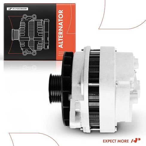 A-Premium Alternator Compatible with Cadillac DeVille 1998-1999 V8 4.6L, Eldorado 1998-1999 V8 4.6L, 12V 140A 6-Groove Pulley Clockwise in Saudi Arabia