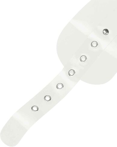 Women Clear Waist Belts, Wide Transparent Round Buckle PVC Waistband Belt for Dress in Saudi Arabia