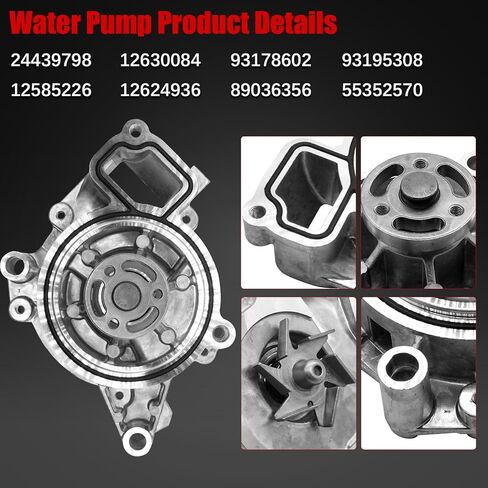 2.4 Timing Chain Kit w/Head Gasket Water Pump for Chevy Equinox Malibu, for GMC Terrain 2011-2017, for Buick Regal Lacrosse Verano 2.2 2.4L Ecotec w/VVT Solenoid Replace 9-4201S HS26517PT in Kuwait
