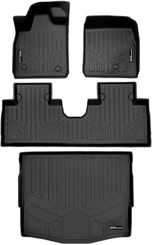 SMARTLINER Custom Fit All Weather Black Cargo Trunk Liner Mat Compatible with 2021-2023 Compatible with Ford Mustang Mach-E in Saudi Arabia