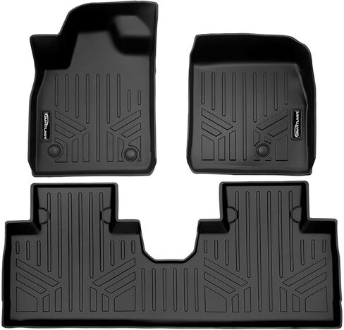 SMARTLINER Custom Fit All Weather Black Cargo Trunk Liner Mat Compatible with 2021-2023 Compatible with Ford Mustang Mach-E in Saudi Arabia