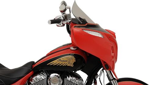 Klock Werks KW05-01-0497-C 14in. Flare Windshield - Clear in Kuwait