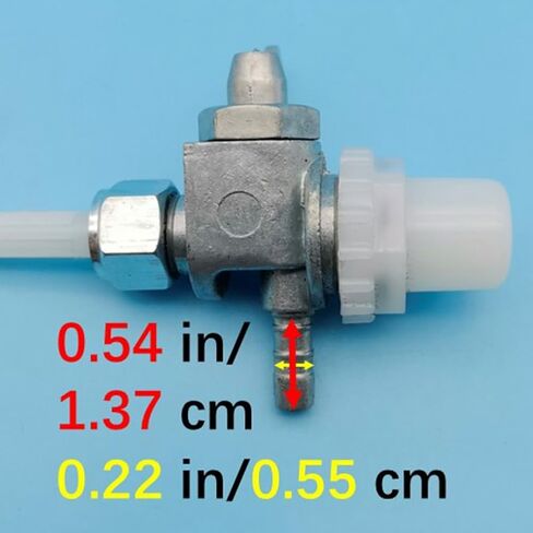 Gas Tank Fuel Petcock Valve Tap Spigot for Honda Hobbit Camino PA5 Moped PA50 PA50I 1978~1979 PA50II 1978 1979 1980 1981 1982 1983 Z1241 in Saudi Arabia