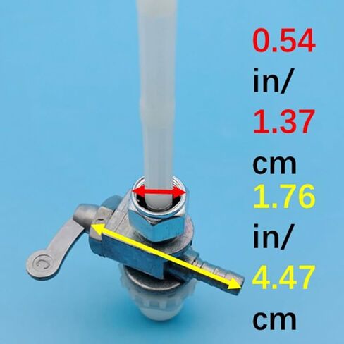 Gas Tank Fuel Petcock Valve Tap Spigot for Honda Hobbit Camino PA5 Moped PA50 PA50I 1978~1979 PA50II 1978 1979 1980 1981 1982 1983 Z1241 in Saudi Arabia
