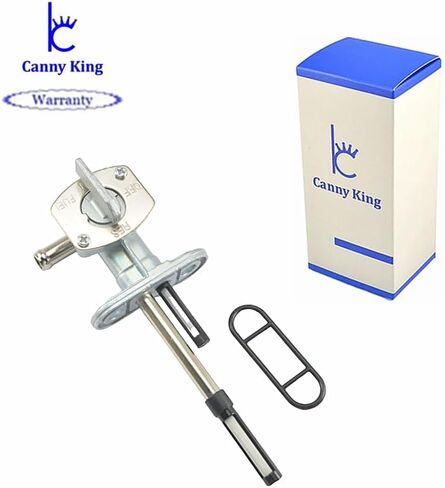 Fuel Valve Petcock Shut Off Replacement for Yamaha Warrior 350 YFM350 1987,1988,1989,1990,1991,1992,1993,1994,1995,1996,1997,1998,1999,2000,2001,2002,2003,2004 Replace OEM# 21V-24500-20-00 in Saudi Arabia