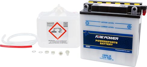 WPS Conventional 12V Heavy Duty Battery With Acid Pack CB9L-B in Kuwait