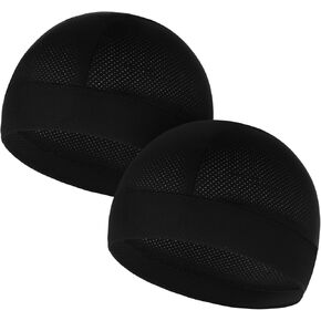 2 قطعة قبعات الجمجمة التبريد للرجال النساء خوذة بطانة تنفس شبكة قبعة الدراجات النارية تشغيل قبعة صلبة in Kuwait