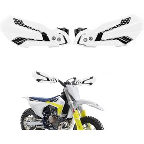 واقيات اليد للدراجات النارية عالمية، طقم أدوات تثبيت واقي اليد قابل للتعديل، 7/8 بوصة (22 مم) ~ 11/8 بوصة (28 مم)، مقاوم للغبار، مقاوم للمطر والسقوط، من أجل موتوكروس، دراجة نارية عتيقة، ATV (أحمر) in Kuwait