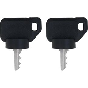 Premium Soft-Grip Keys for John Deere Gator Utility Military HPX TH 6x4 CS CX TE TH TS TX Turf Series 4x2 4x4 XUV550 XUV560 XUV590 - Rotates Smoothly, Replacement Umbrella Ignition Key Set in Kuwait
