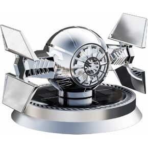 Car Air Freshener, Solar Energy Rotating Aromatherapy Al Alloy Diffuser,Long-Lasting Fragrance，Interior Decoration Accessories Diffuser for Car and Home（Silver） in Saudi Arabia