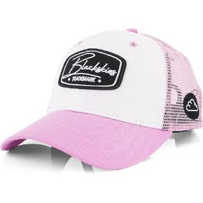 Blackskies سباق قبعة بيسبول | قبعة سائق الشاحنة الفاخرة Snapback للرجال والنساء، باللون الأسود والأحمر والأبيض والأزرق in Kuwait