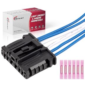 Taillight Wiring Harness Connector Pigtail for Peugeot 206 207 301 307 308 508 1007 Citroen C2 C3 C4 C5 DS3 Dacia Logan MCV Dokker Duster Replace #1606248780 in Kuwait