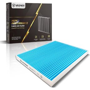 CF10728 Cabin Air Filter for Smooth Airflow & H11-Grade Filtration, Fit for Hyundai Elantra 2007-2016, for Elantra Coupe/GT 2013 2014-2017, for Accent 2008-2011 - Skyblue Composite Media in Kuwait
