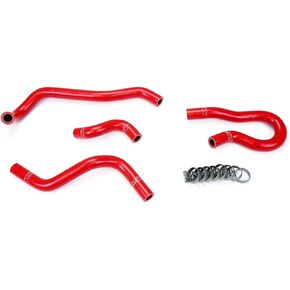 HPS مجموعة خرطوم تبريد سخان السيليكون المقوى 3 طبقات باللون الأسود 57-1775-BLK in Kuwait