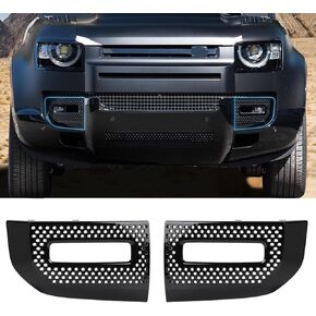 غطاء خفيف للضباب الأمامي متوافق مع 2020-2025 لاند روفر ديفندر 90 110 130 مصابيح ضباب الحرس حامي الملحقات الخارجية in Kuwait