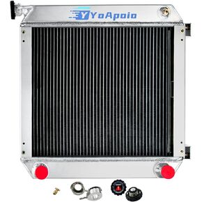 3 Row Aluminum Radiator for Ford New Holland Tractor TC35 TC35D TC40DA TC35DA TC40 TC40D 86401465, Full Performance Aluminium Radiators, Automotive Replacement Radiator in Kuwait