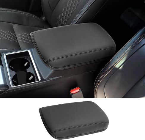 2021-2025 2026 Outlander Sport Center Console Cover for All Trims (S/ES/LE/SE/Trail Edition/Ralliart/SEL/GT), Waterproof&Comfy Leather Armrest Cover 2023 2024 2025 Outlander Sport Accessories in Saudi Arabia