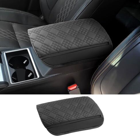 2021-2025 2026 Outlander Sport Center Console Cover for All Trims (S/ES/LE/SE/Trail Edition/Ralliart/SEL/GT), Waterproof&Comfy Leather Armrest Cover 2023 2024 2025 Outlander Sport Accessories in Saudi Arabia