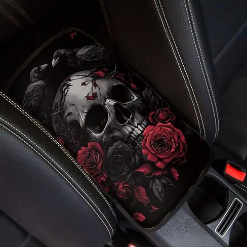 Dragon Center Console Cover Soft & Breathable Armrest Cover Cushion for Men Women Universal Auto Armrest Seat Box Cover Protector for Most Vehicle SUV Truck Car in Saudi Arabia