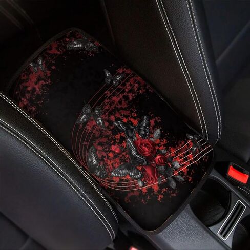 Dragon Center Console Cover Soft & Breathable Armrest Cover Cushion for Men Women Universal Auto Armrest Seat Box Cover Protector for Most Vehicle SUV Truck Car in Saudi Arabia