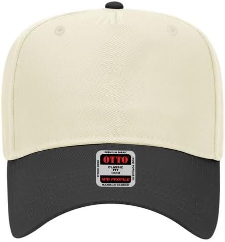 Custom Upside Down Text | Two Tone Trucker Hat | Unisex 5 Panel Adjustable Snapback | Personalized Trendy Embroidered Ballcap in Saudi Arabia