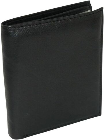Paul & Taylor Men's Leather RFID Protected Hipster Bifold Wallet in Saudi Arabia