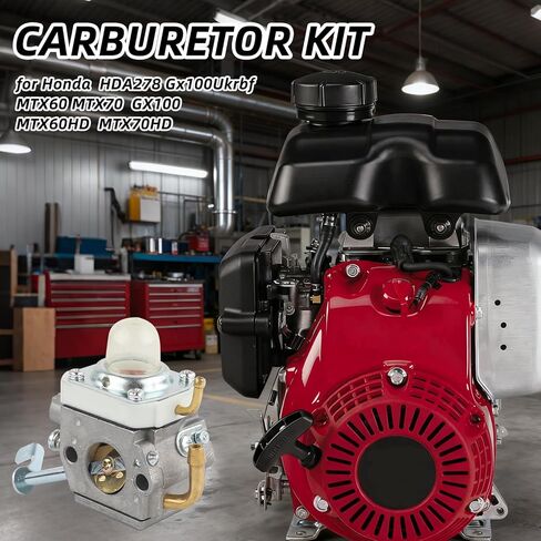 طقم المكربن ​​لهوندا GX100 Gx100Ukrbf MTX60 MTX70 MTX60HD MTX70HD HDA278 يستبدل 16100-Z4E-S43 16100-Z4E-S44 16100-Z4E-S45 16100-Z4E-S46 in Kuwait