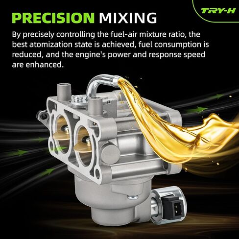 15004-1011 Carburetor with Fuel Filter Set for Kawasaki FX730V 4-Cycle Engine Replace# 15004-1011 15004-0930 15004-7082 15004-7051 in Kuwait