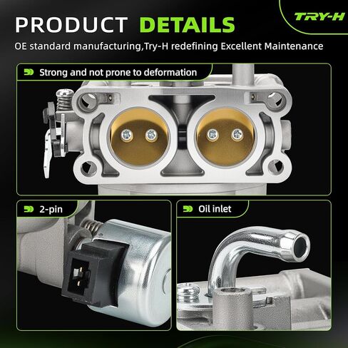15004-1011 Carburetor with Fuel Filter Set for Kawasaki FX730V 4-Cycle Engine Replace# 15004-1011 15004-0930 15004-7082 15004-7051 in Kuwait
