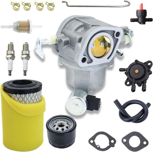 Carburetor for Husqvarna YTA24V48 YTA22V46 Tractor 46" 48" Tractor with Fuel Pump Air filter&Oil filter kit 96043021400 in Kuwait