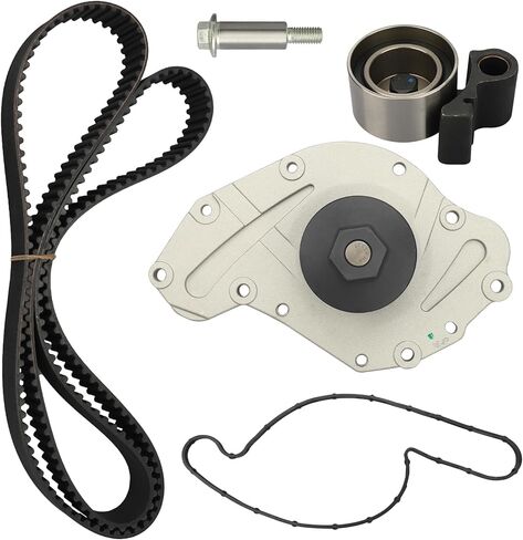IRONTEK Engine Timing Belt Kit with Water Pump for 2000-2006 for Audi TT, 2000-2006 for Audi TT Quattro; 1999-2005 for Volkswagen Beetle, 2000-2006 Golf, 2000-2005 Jetta, 1.8L, KP25491XS, TCKWP306M in Saudi Arabia